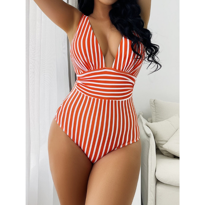 Damen Einteiler Badeanzug | Chic