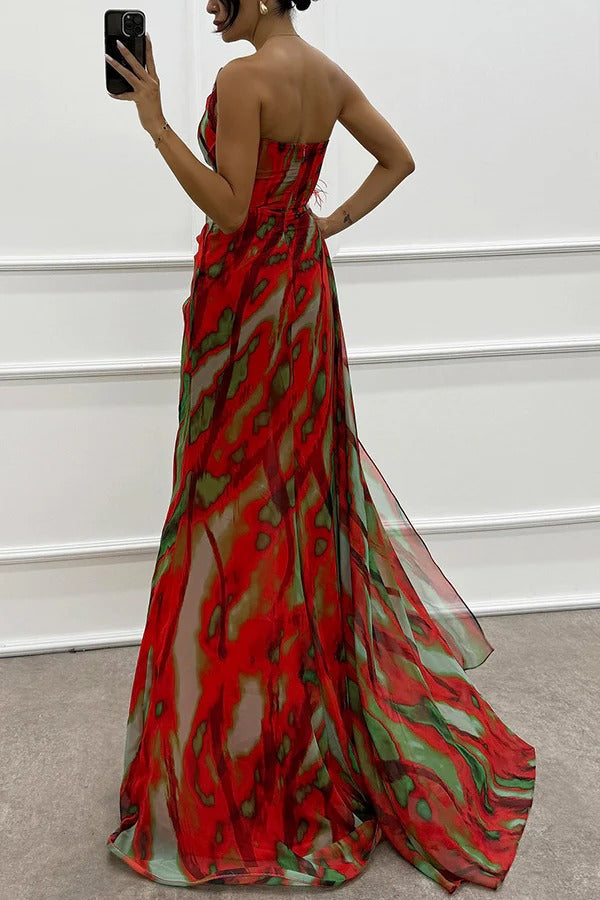 Leichtes Hochzeitsgastkleid Für Damen | Maxi