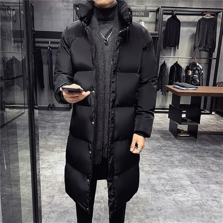 Bruno | Herren Stylische Winter-Pufferjacke | Warme