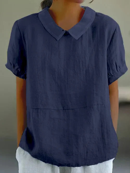 Stilvolle Bluse Mit Kragen Für Damen | Atmungsaktiv