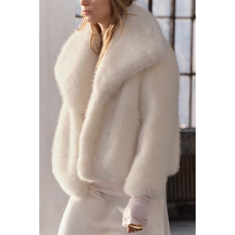 Lizette | Eleganter Wintermantel Für Damen | Warm