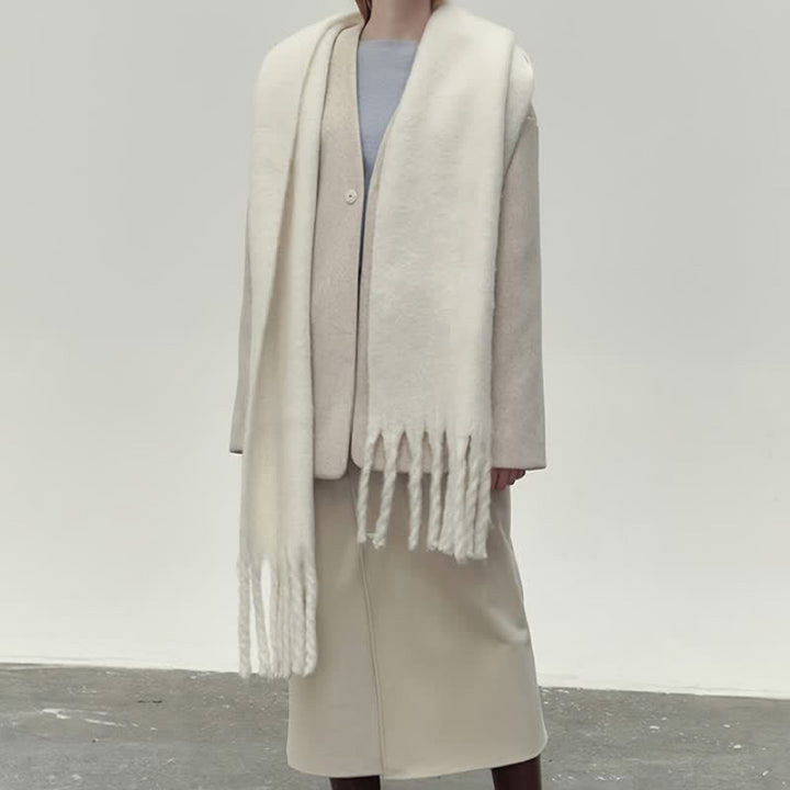 Damen Weicher Winterschal | Gestrickt
