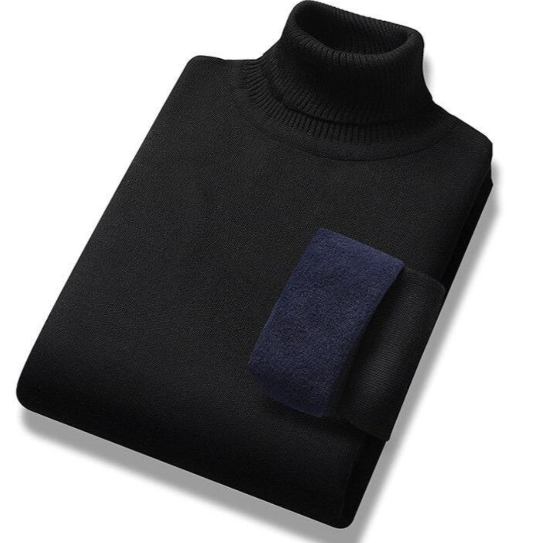 Herren Rollkragenpullover Warme Winter Pullover | Strick