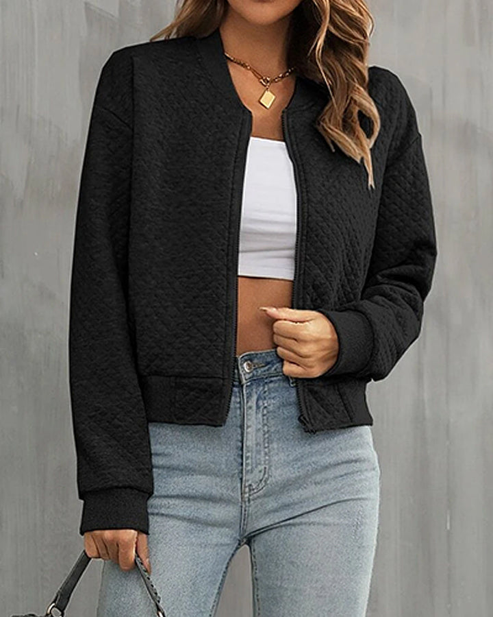 Damen Elegante Übergangsjacke | Langarm