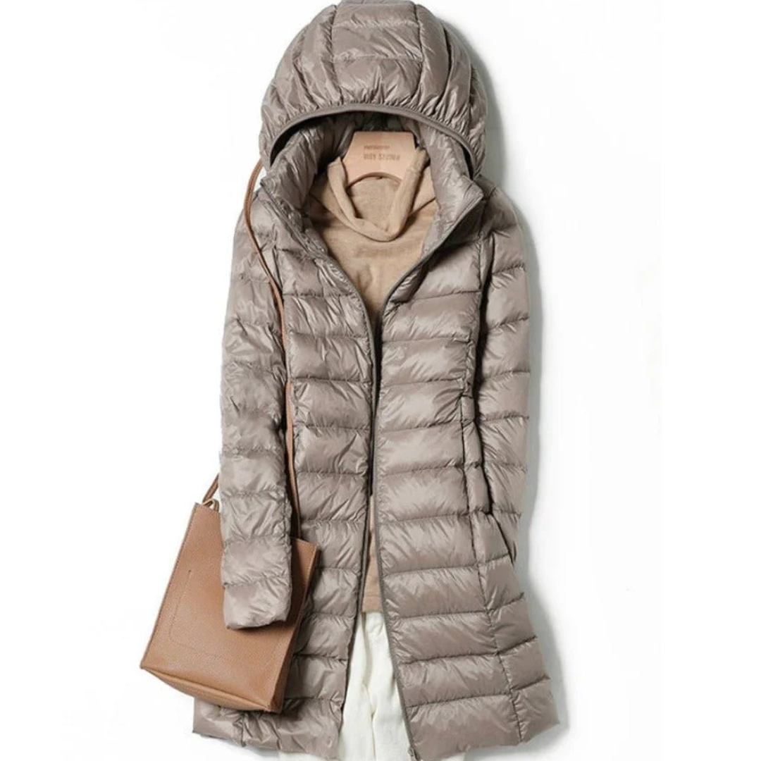 Warme Winterjacke Mit Kapuze Für Damen | Puffer