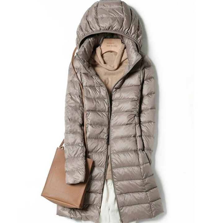Warme Winterjacke Mit Kapuze Für Damen | Puffer