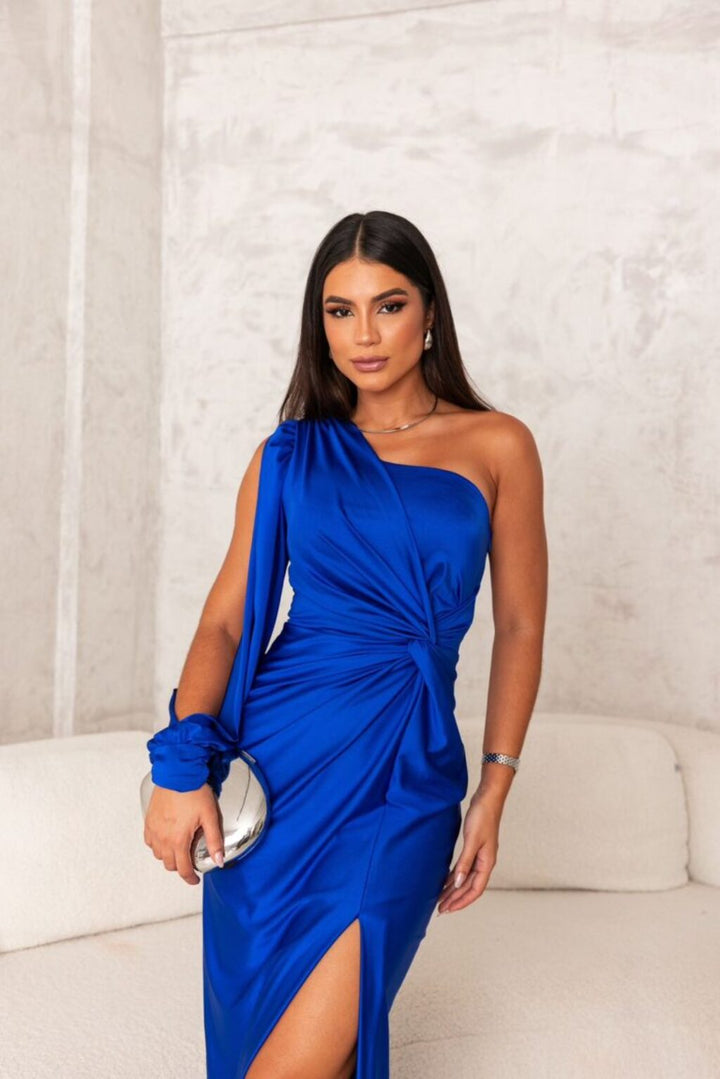 Elegantes Abendkleid Mit Einer Schulter Für Damen