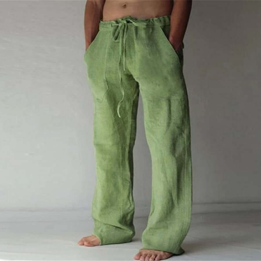 Leinenhose Mit Kordelzug Für Herren | Sommer