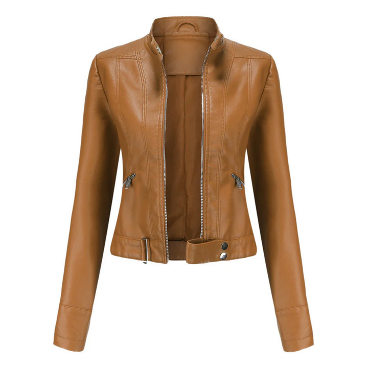 Wasserdichte Kurze Jacke Für Damen | Langarm