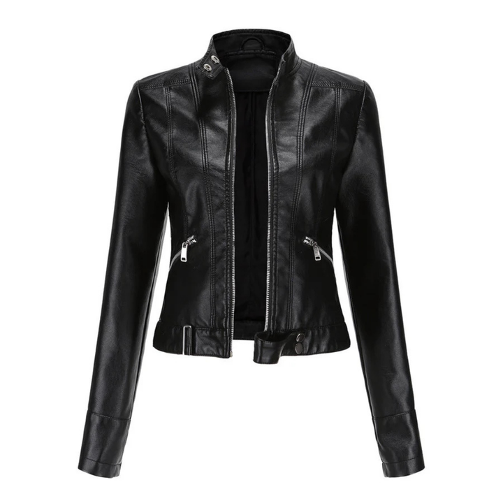 Wasserdichte Kurze Jacke Für Damen | Langarm