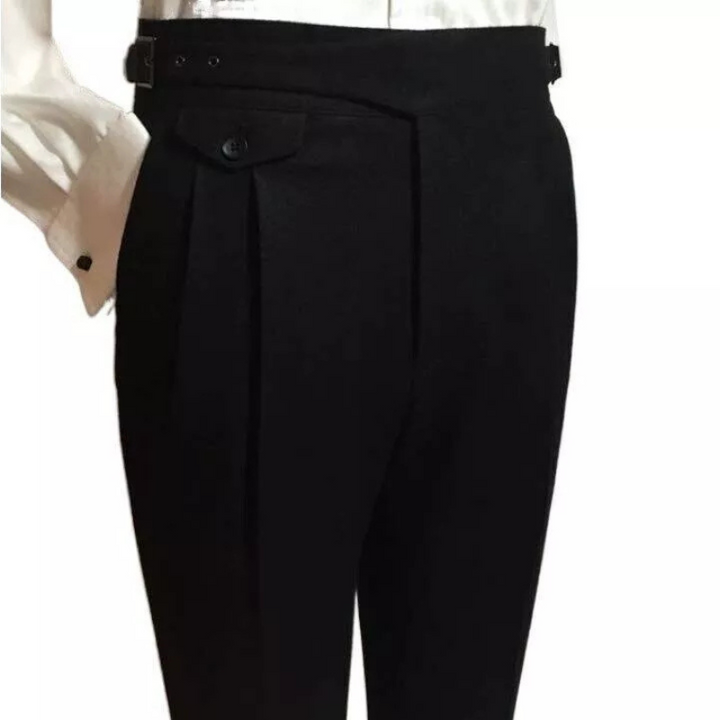 Moryam | Herren Formelle Hohe Taille Hose | Arbeit