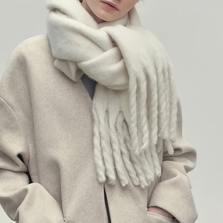 Damen Weicher Winterschal | Gestrickt