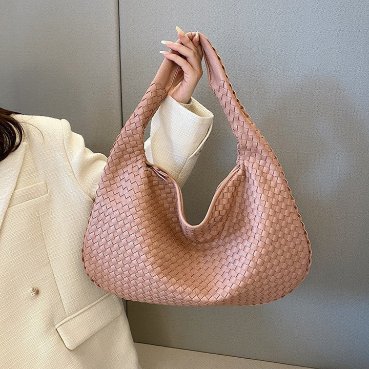 Damen Geflochtene Hobo Schulter Tasche | Geräumig