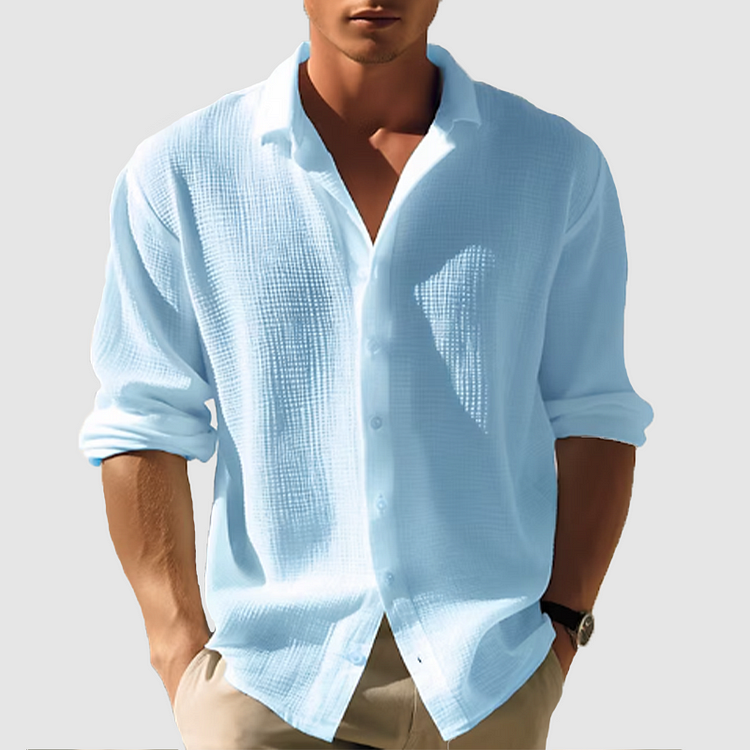 Lässiges Button Down Hemd Für Herren | Sommer