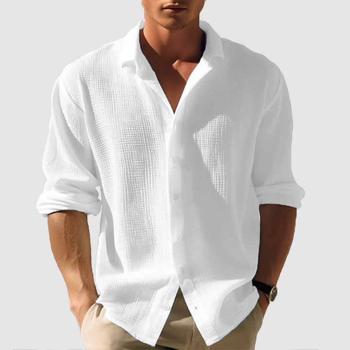 Lässiges Button Down Hemd Für Herren | Sommer