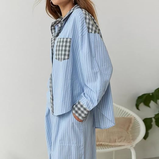 Zweiteiliges Pyjama Set Für Damen | Bequem
