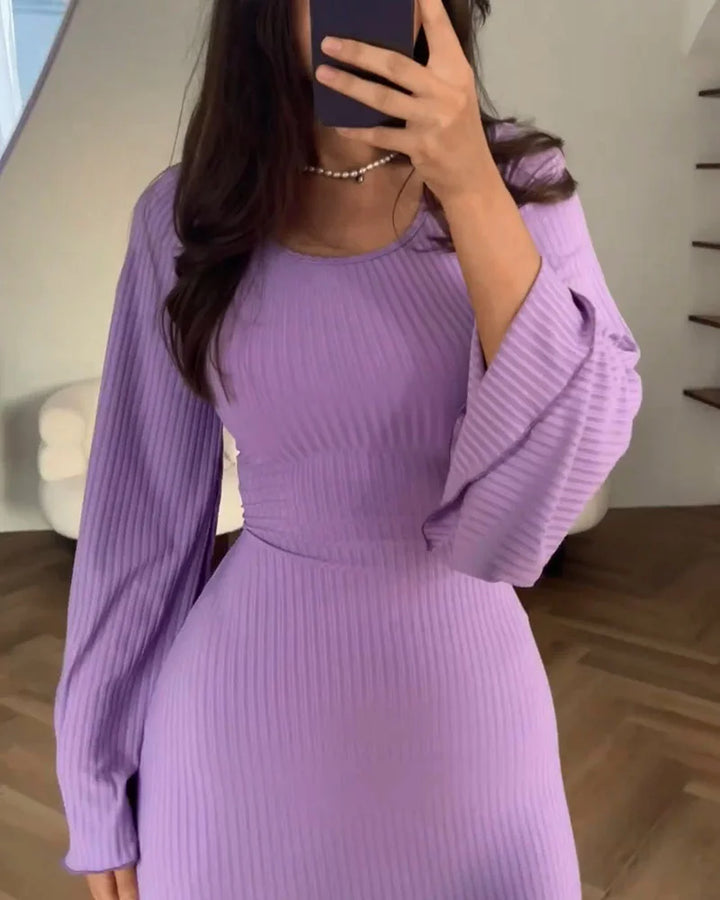 Langärmliges Hochzeitsgastkleid Für Damen | Maxi