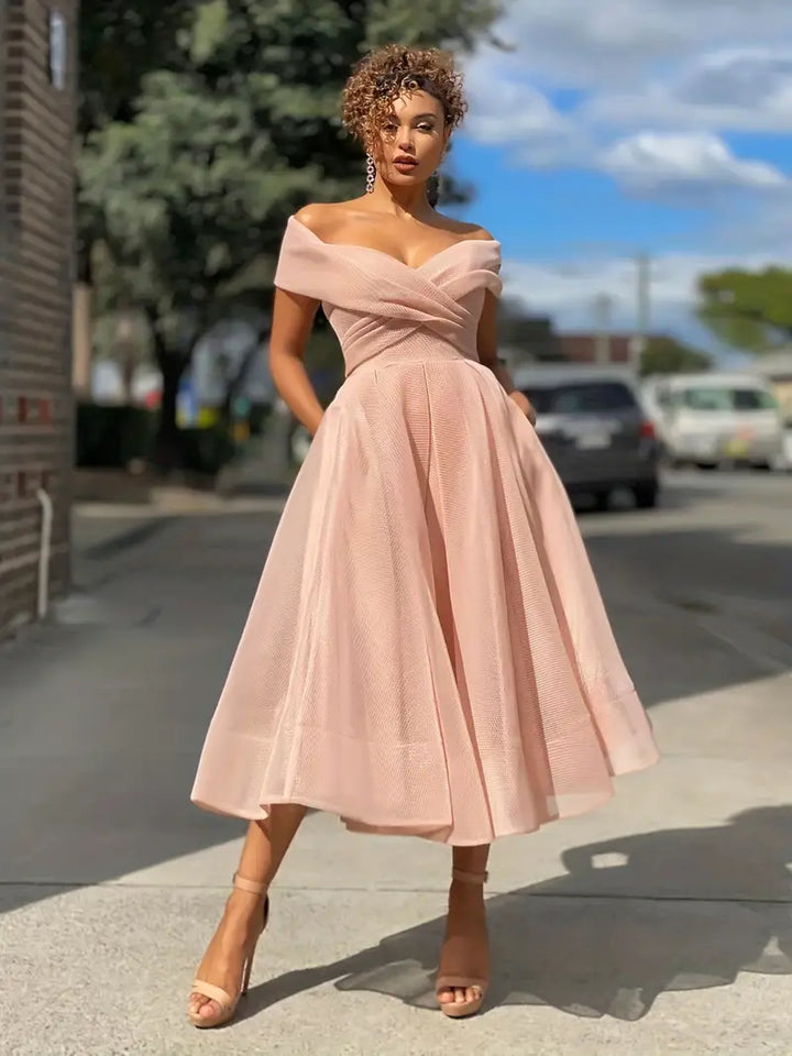 Luxuriöses Partykleid Für Damen | Midi