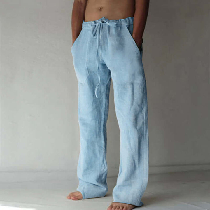 Leinenhose Mit Kordelzug Für Herren | Sommer