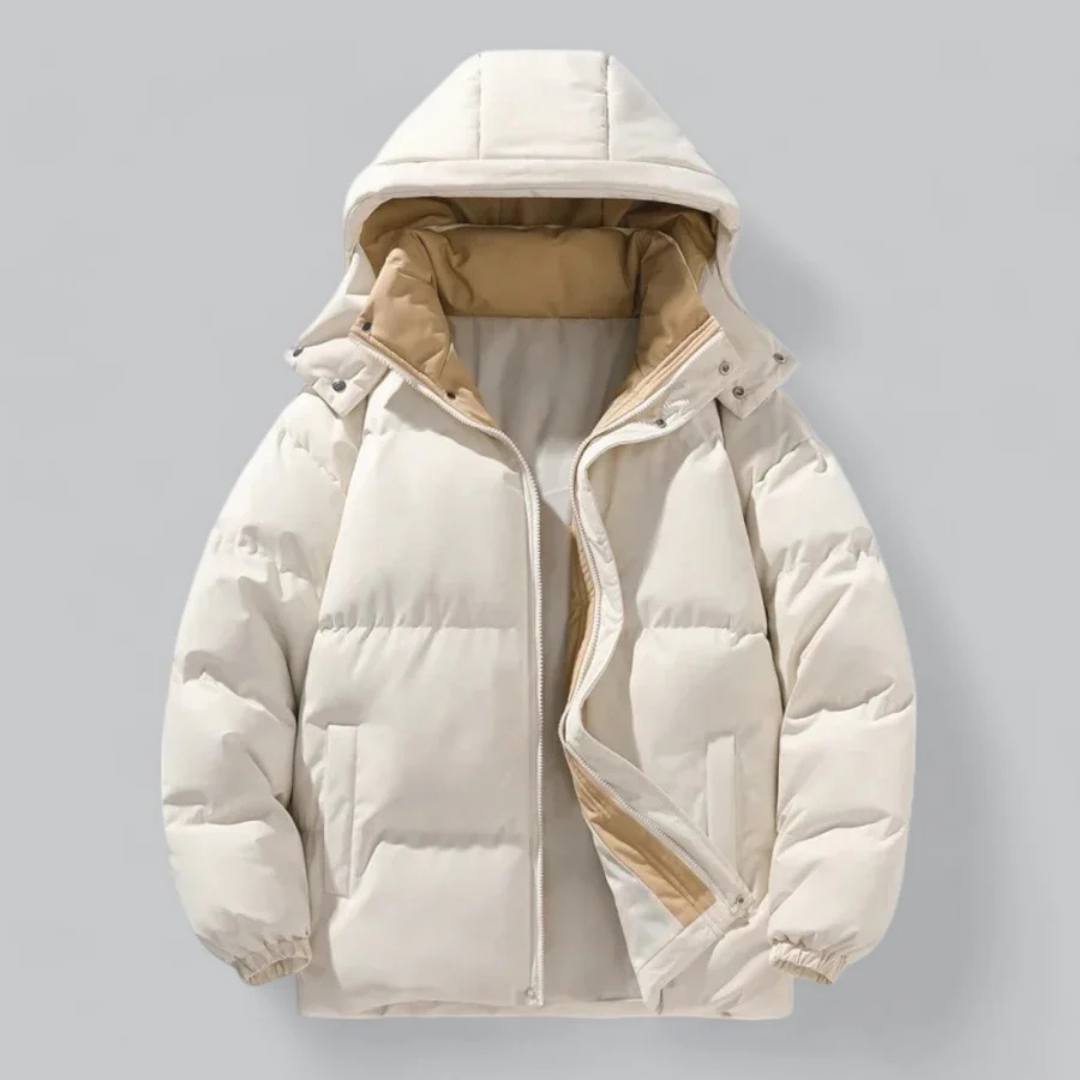 Herren Isolierte Kapuzen Puffer Jacke | Winter