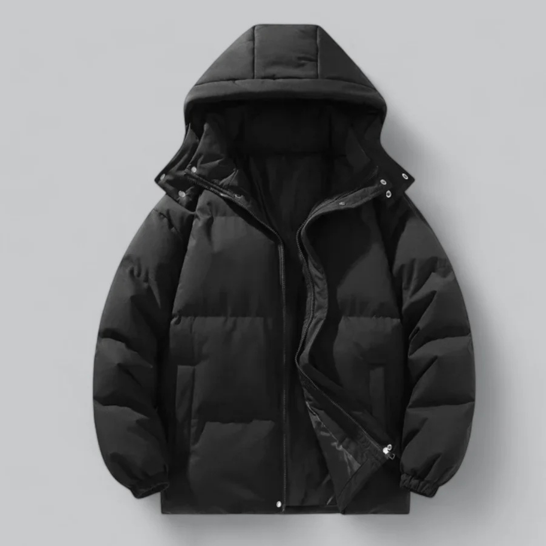 Herren Isolierte Kapuzen Puffer Jacke | Winter
