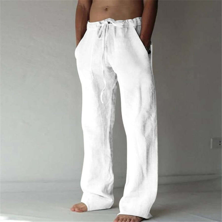 Leinenhose Mit Kordelzug Für Herren | Sommer