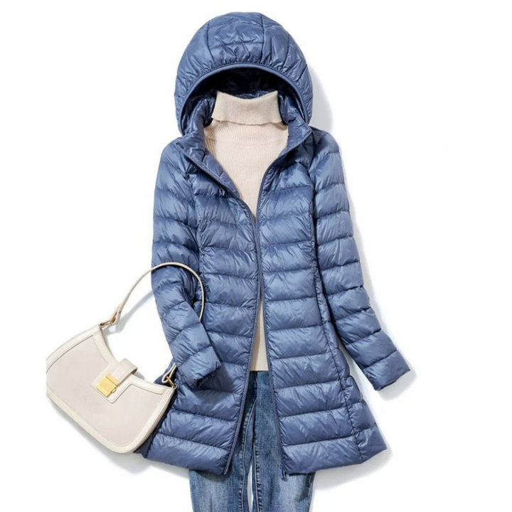 Warme Winterjacke Mit Kapuze Für Damen | Puffer