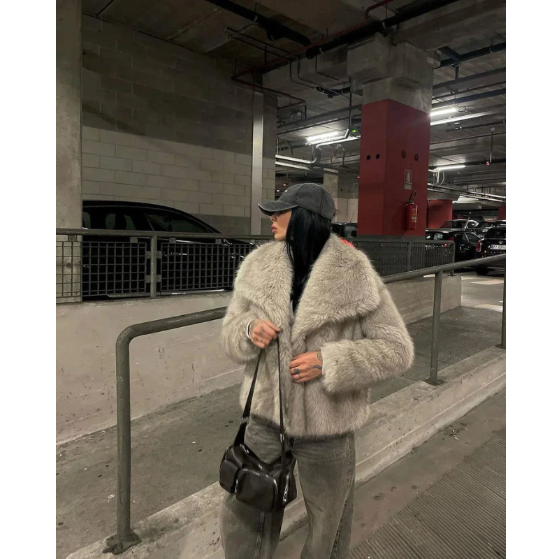 Lizette | Eleganter Wintermantel Für Damen | Warm
