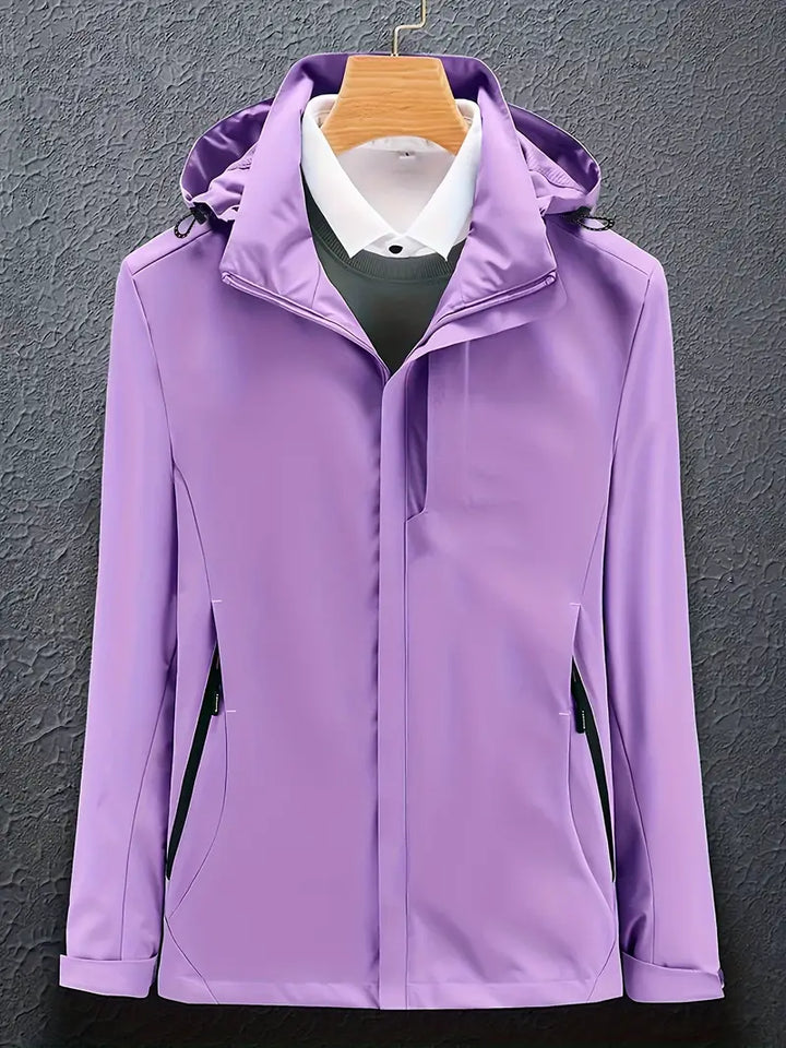 Damen Stilvoll Skijacke mit Kapuze | Langarm