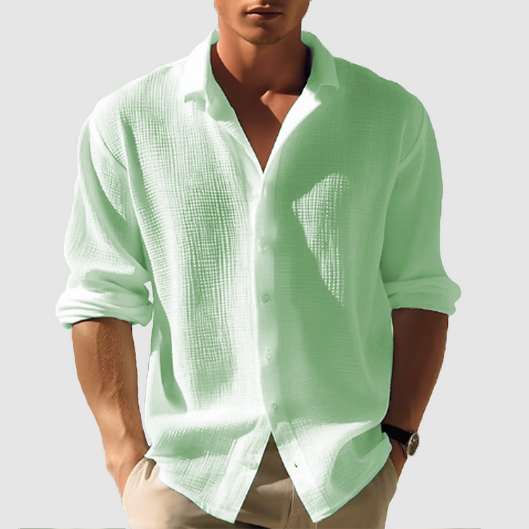 Lässiges Button Down Hemd Für Herren | Sommer