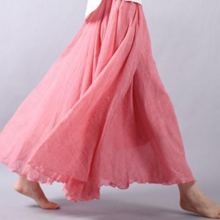 Damen Lockerer Faltenrock | Bohemian