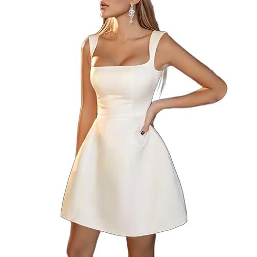 Elegantes A Linien Kleid Für Hochzeitsgäste | Mini