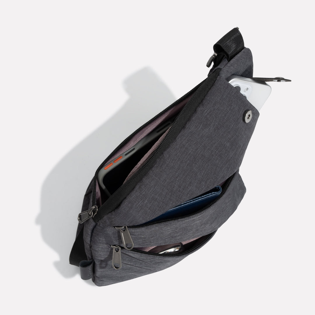 Unisex Schlank Anti-Diebstahl Umhängetasche | Klein