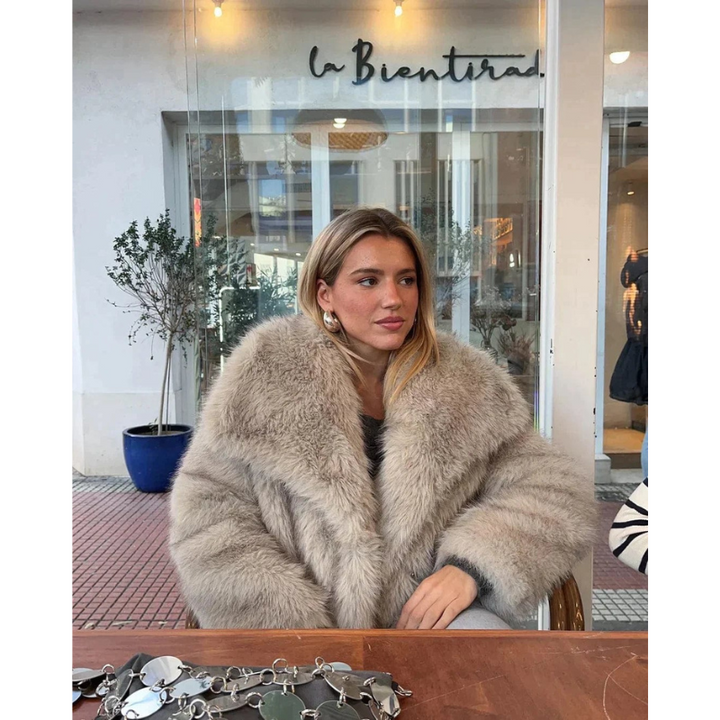 Lizette | Eleganter Wintermantel Für Damen | Warm