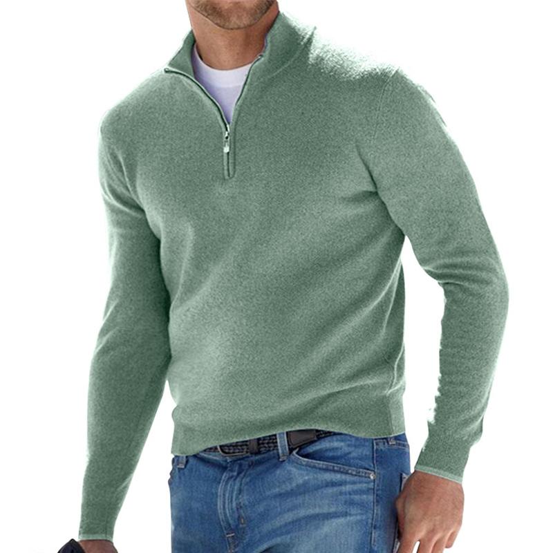 Pullover Mit Halbem Reißverschluss Für Herren | Warm