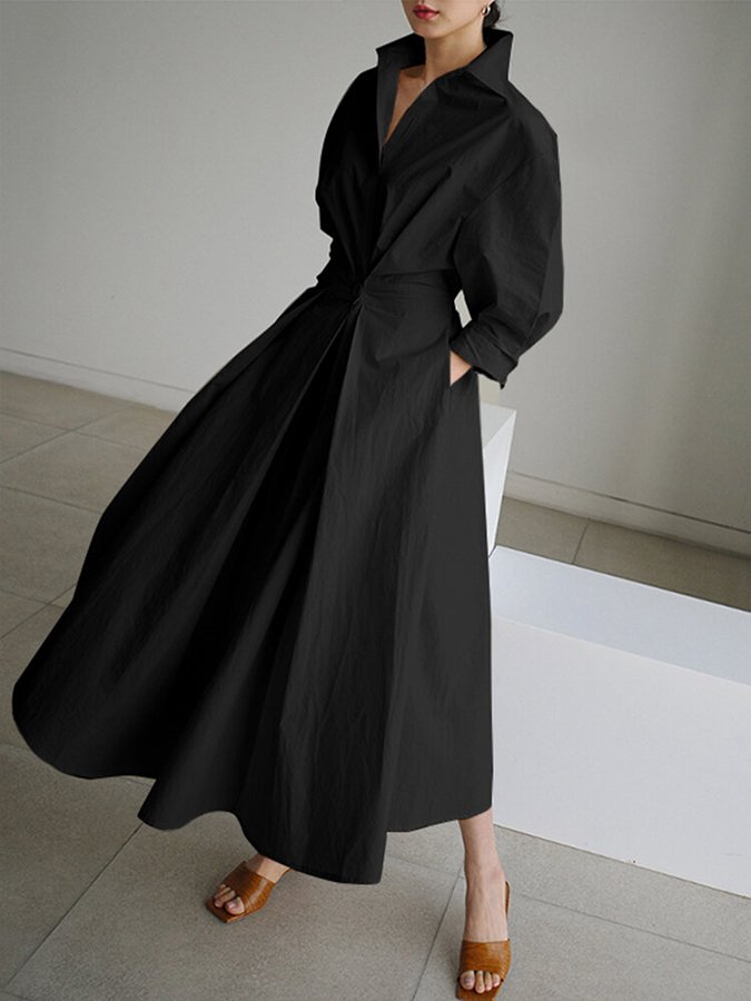 Britta | Damen Elegantes Kleid