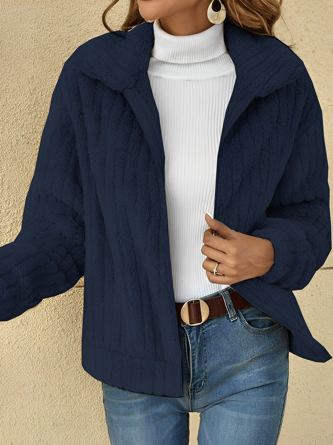 Kuscheliger Damen-Teddy-Mantel | Lässig
