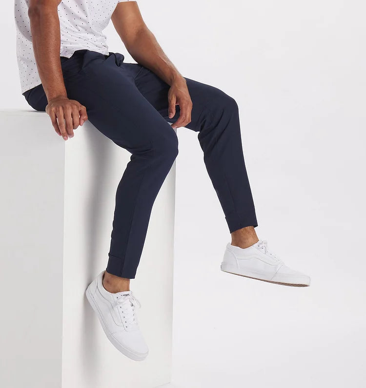 Herren Schlanke Passform Dehnbare Jogger Hose | Modern