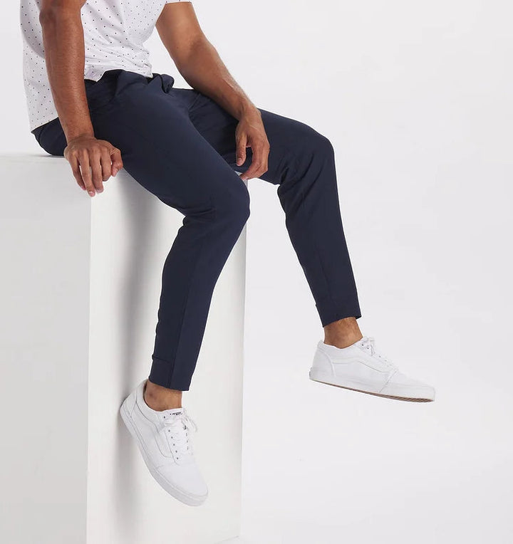 Herren Schlanke Passform Dehnbare Jogger Hose | Modern