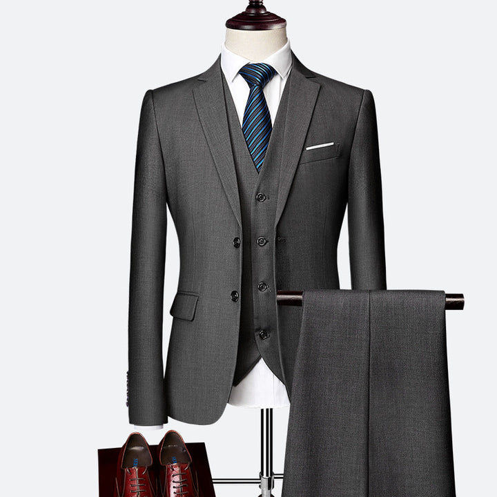 Aidan | Herren Formelle Weste Blazer Und Hose Satz | Dreiteilig