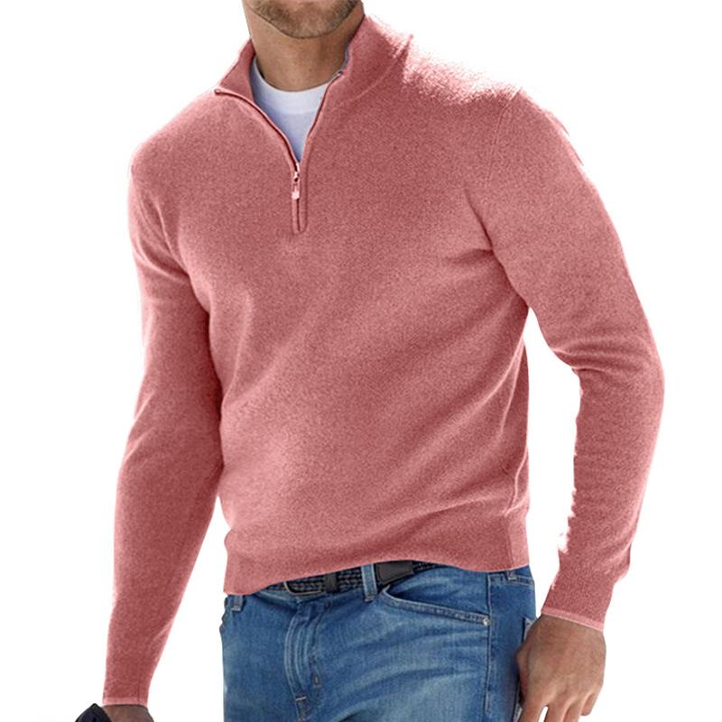 Pullover Mit Halbem Reißverschluss Für Herren | Warm