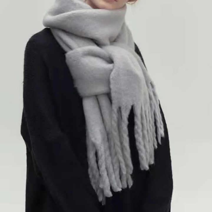 Damen Weicher Winterschal | Gestrickt