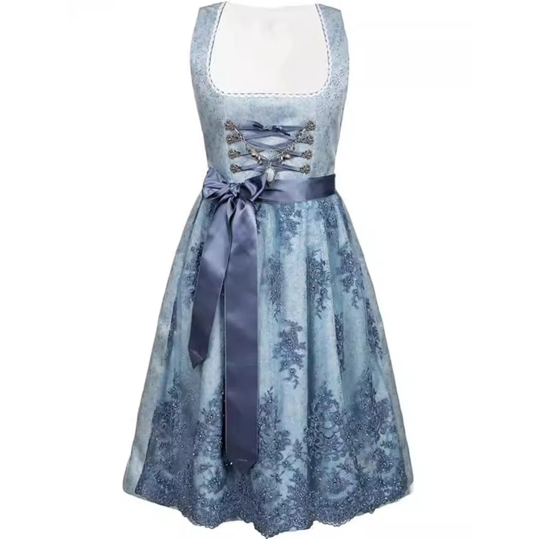 Traditionelles Klassisches Kleid Für Damen | Midi