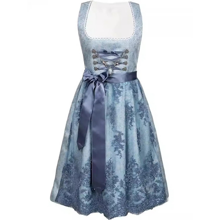 Traditionelles Klassisches Kleid Für Damen | Midi