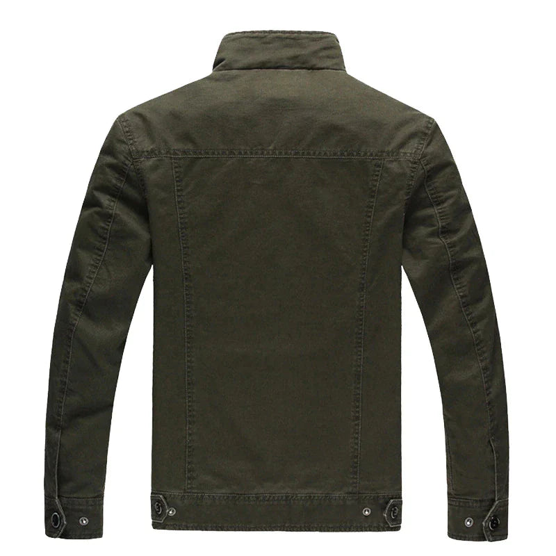 Langärmlige Bikerjacke Für Herren | Reißverschluss