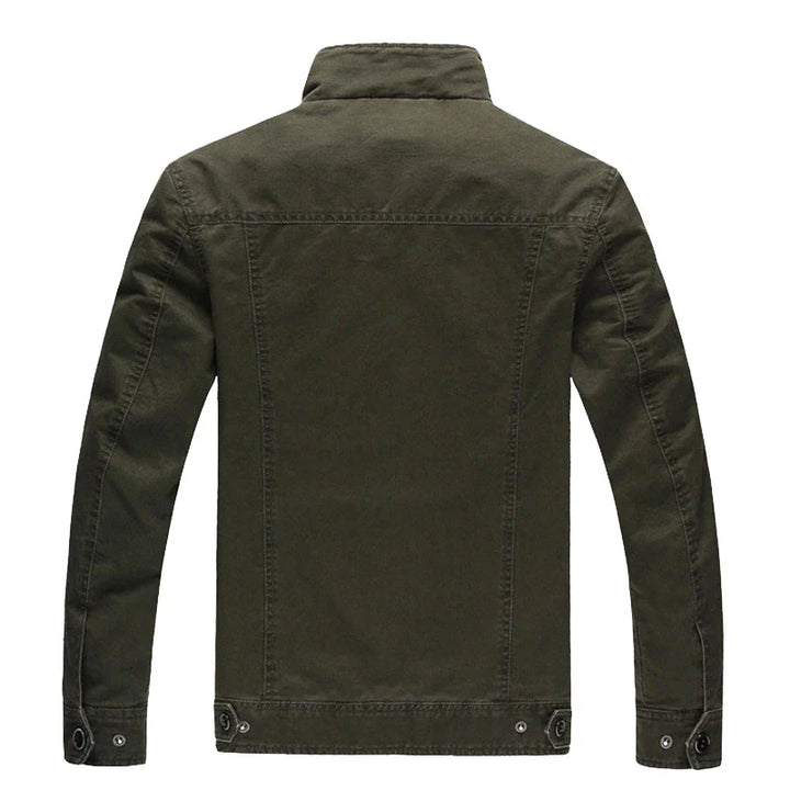 Langärmlige Bikerjacke Für Herren | Reißverschluss