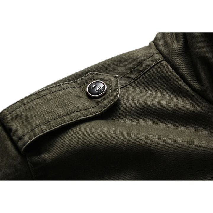 Langärmlige Bikerjacke Für Herren | Reißverschluss