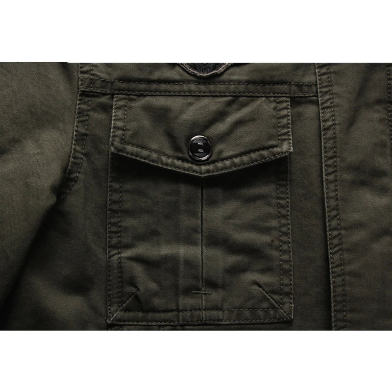 Langärmlige Bikerjacke Für Herren | Reißverschluss