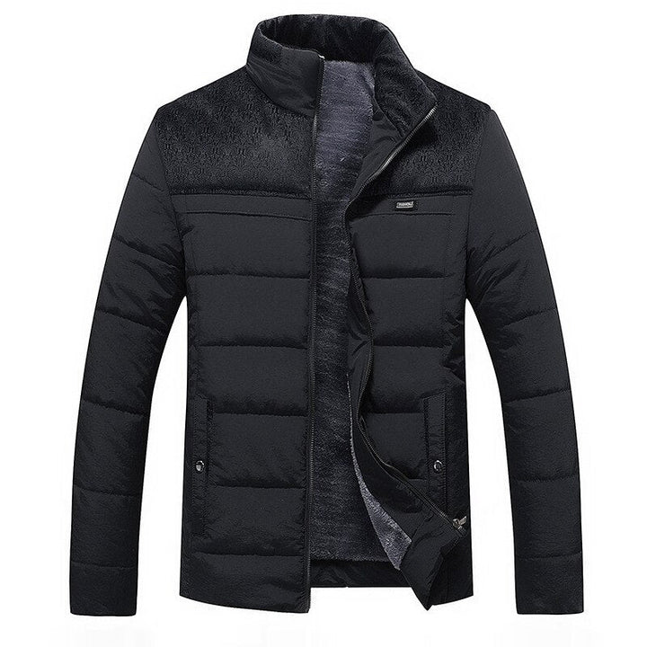 Herren Winter Steppjacke | Stehkragen