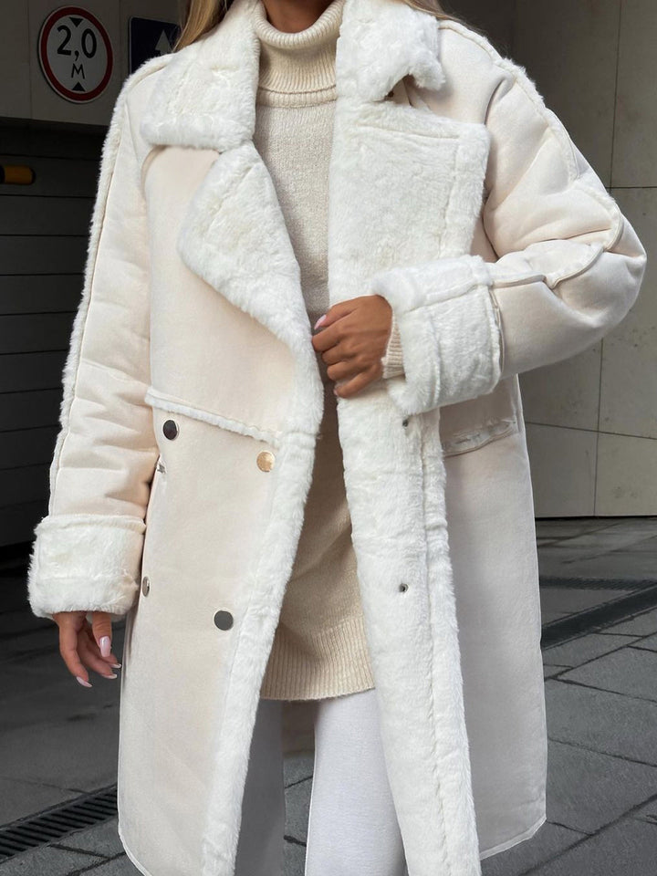 Damen Teddy Mantel | Winter